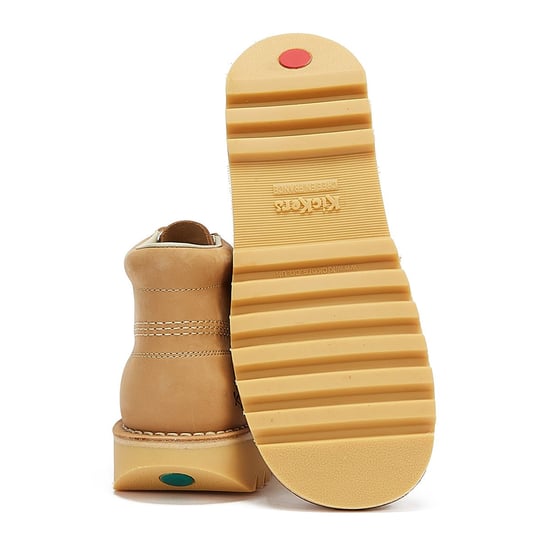 Kickers Kick Hi Mens Tan Nubuck Boots - Image 4