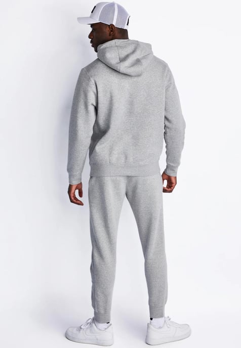Chándal con capucha y sudadera con capucha en gris Club de Nike para hombre - Image 2