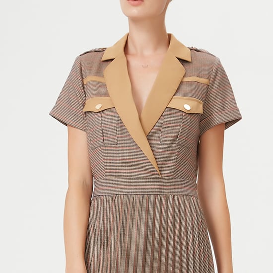 Prince Of Wales Pleated Dress - Image 5
