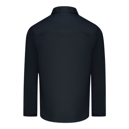 Chaqueta sobrecamisa negra con detalles desgastados de Lyle & Scott - Image 2