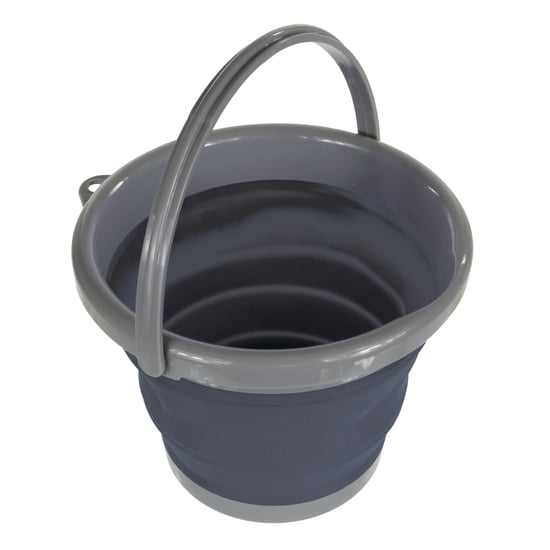 Regatta 5L Folding Bucket (Ebony Grey) - Image 1