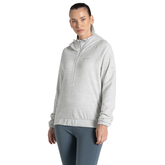 Craghoppers Womens/Ladies Esk Half Zip Fleece Top (Lunar Grey) - Image 1