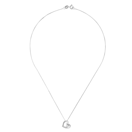 Orphelia 'Mera' Women's 925 Sterling Silver Chain with Pendant - Silver zh-7370