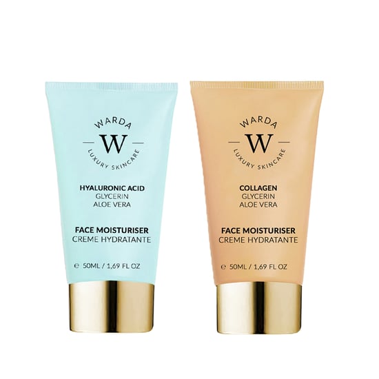 HYDRATION BOOST HYALURONIC ACID MOISTURISER 50ml + SKIN LIFTER BOOST COLLAGEN MOISTURISER 50ml - Image 1