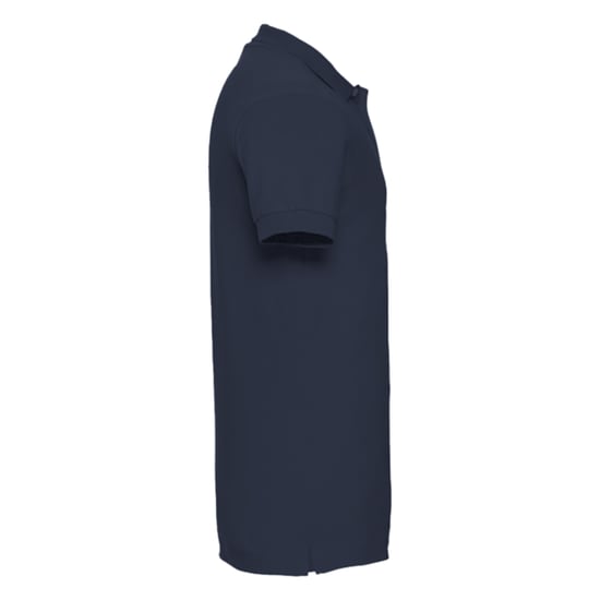 Russell Mens Stretch Short Sleeve Polo Shirt (French Navy) - Image 3