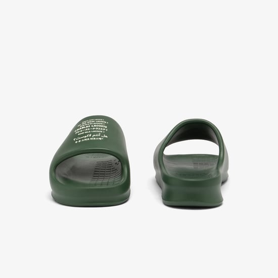 Men's Lacoste Serve 2.0 Sliders in Green