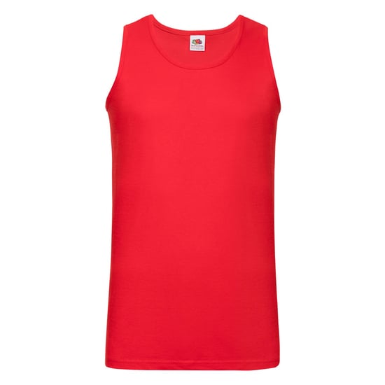 Fruit of the Loom Unisex Adult Valueweight Athletic Tank Top (Red) - Image 1