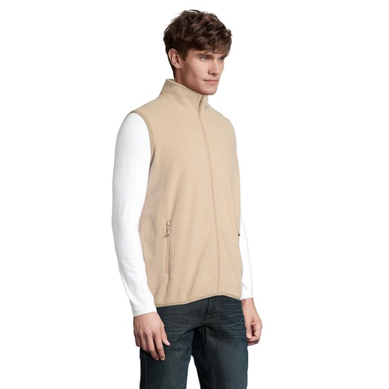 SOLS Unisex Adult Factor Fleece Zipped Body Warmer (Rope) - Image 3