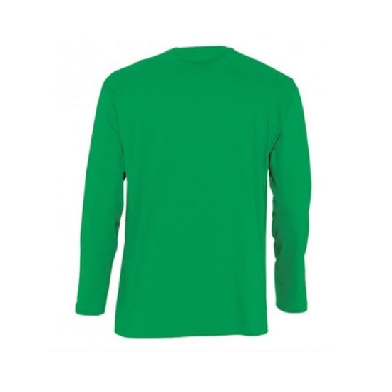 SOLS Mens Monarch Long Sleeve T-Shirt (Kelly Green) - Image 2
