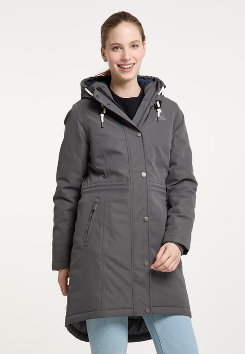 ICEBOUND winter parka women stone grey - Image 3