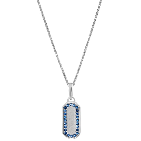 Orphelia 'Malaga' Women's 925 Sterling Silver Pendant with Chain - Silver ZH-7573 - Image 1