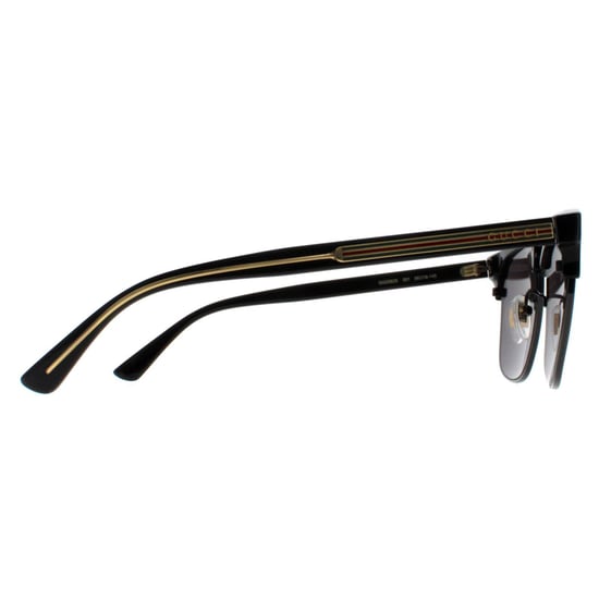 Gucci Square Mens Negro y Gris GG0382S - Image 4