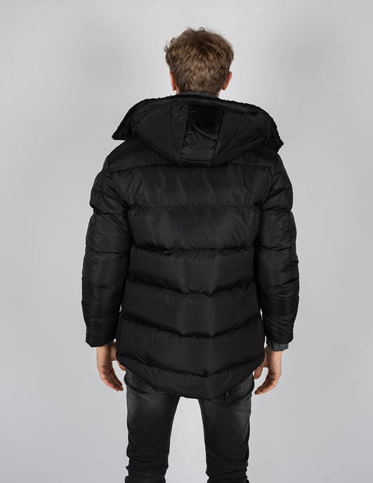 Xagon Man Chaqueta Samir del hombre negro - Image 4