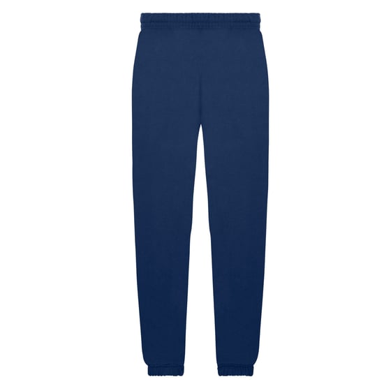 Fruit of the Loom Childrens/Kids Elasticated Hem Jogging Bottoms (Navy) - Image 2