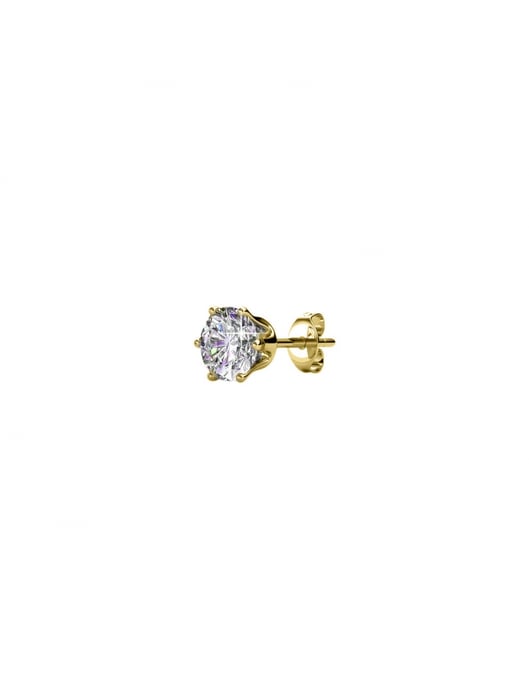 Pendientes Avril con Piedra de Nacimiento - Oro y Cristal - Image 4