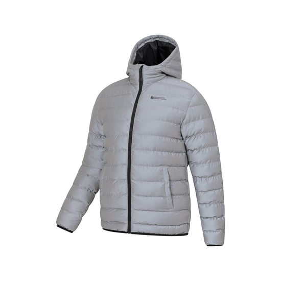 Mountain Warehouse Mens Reflective Padded Jacket (Silver) - Image 4