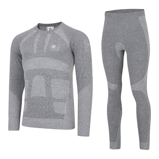 Dare 2B Mens In The Zone III Base Layer Set (Charcoal Grey Marl)