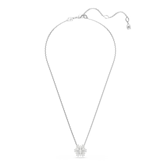 Swarovski 'Idyllia' Women's Base Metal Necklace - Silver 5691484 - Image 2