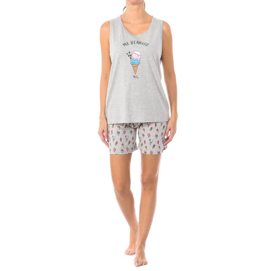 Pijamas con tirantes para mujer KL45200 - Image 1