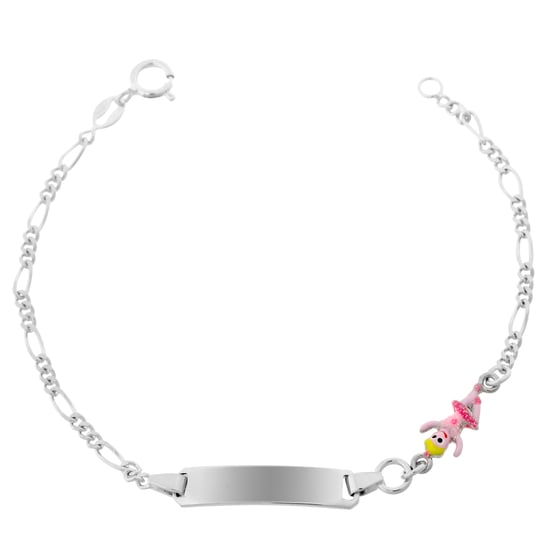 Orphelia 'Oviva' Child's 925 Sterling Silver Set: Bracelet + Earrings - Silver SET-7137/1 - Image 3