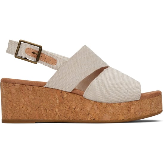 TOMS Claudine Nylon Women's Natural Wedges - Image 4