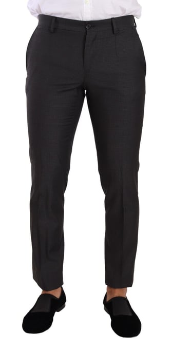 Traje de dos piezas negro MARTINI de un solo pecho para hombre de Dolce & Gabbana - Image 6