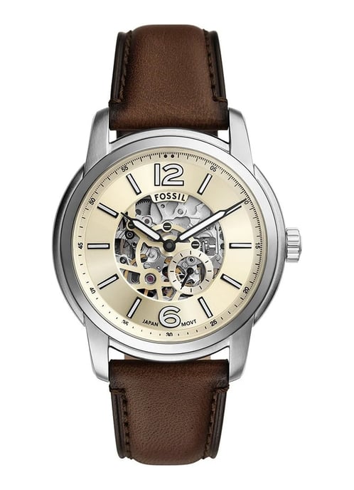 Fossil Heritage Men's Brown Watch ME3264 - Image 1