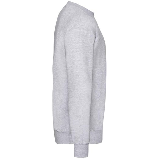 Fruit of the Loom Mens Classic 80/20 Set-in Sweatshirt (Heather Grey) - Image 3