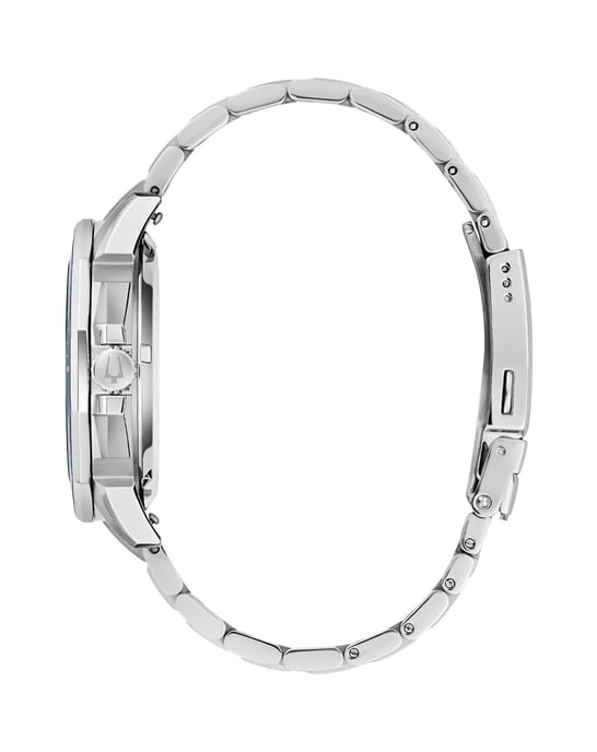 Bulova Marine Star C Series Hpq Precisionist Men's Silver Watch 96B434 - Image 3