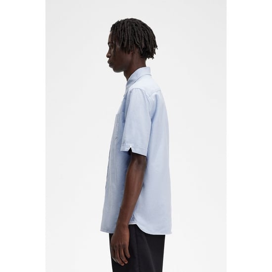 Camisa de Oxford de Manga Corta para Hombre Fred Perry - Image 4
