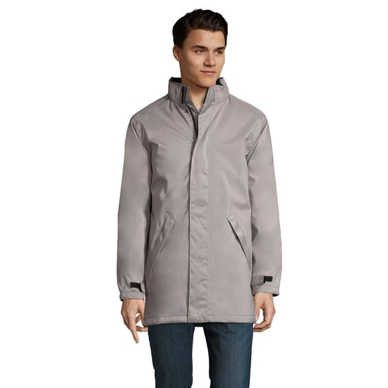 SOLS Unisex Adult Robyn Padded Lining Jacket (Metal Grey) - Image 1
