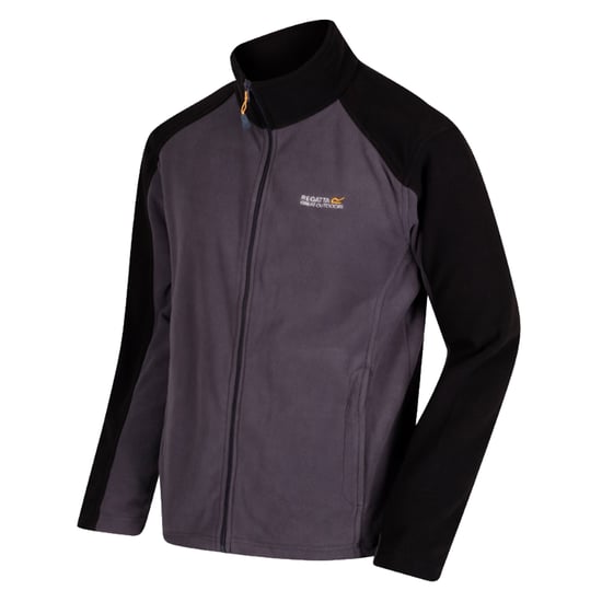 Regatta Great Outdoors Mens Hedman II Two Tone Full Zip Fleece Jacket - Image 3
