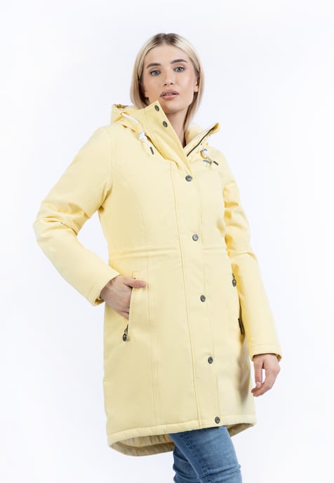 Schmuddelwedda winter parka women light yellow - Image 3
