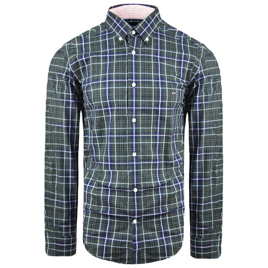 Camisa Oxford gris regular para hombre de Eden Park Paris - Image 1