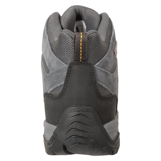 Mountain Warehouse Mens Aspect Extreme Wolverine Suede IsoGrip Walking Boots (Grey) - Image 2