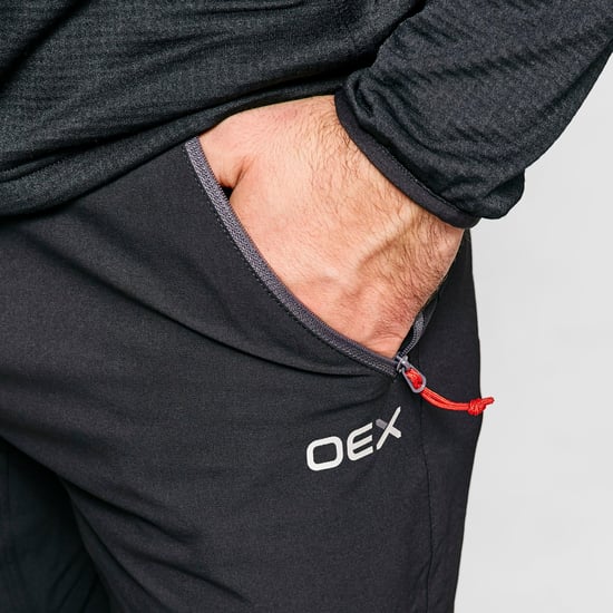 OEX Men's Winter Strata Walking & Hiking Trousers, Black