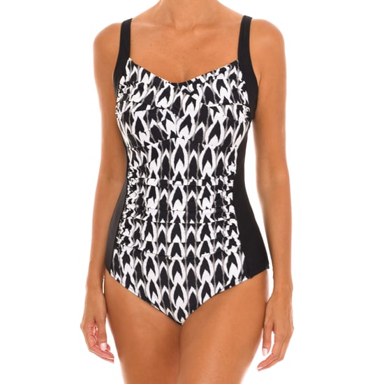 Women's round neckline swimsuit EB1033C