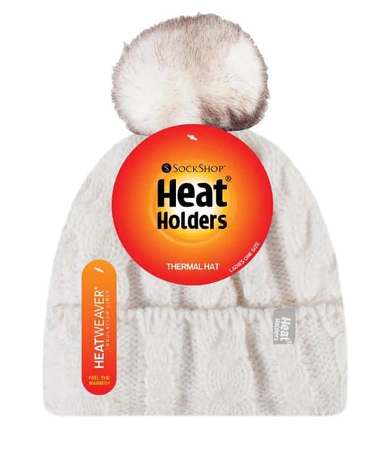 Heat Holders - Gorro térmico de mujer con forro polar y pompón - Image 2