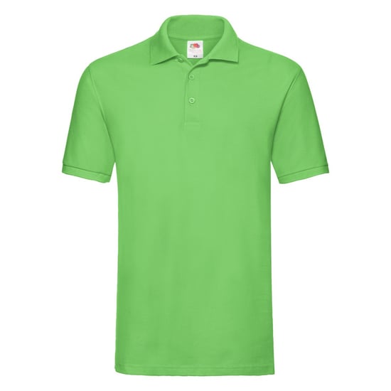 Fruit of the Loom Mens Premium Pique Polo Shirt (Lime) - Image 1