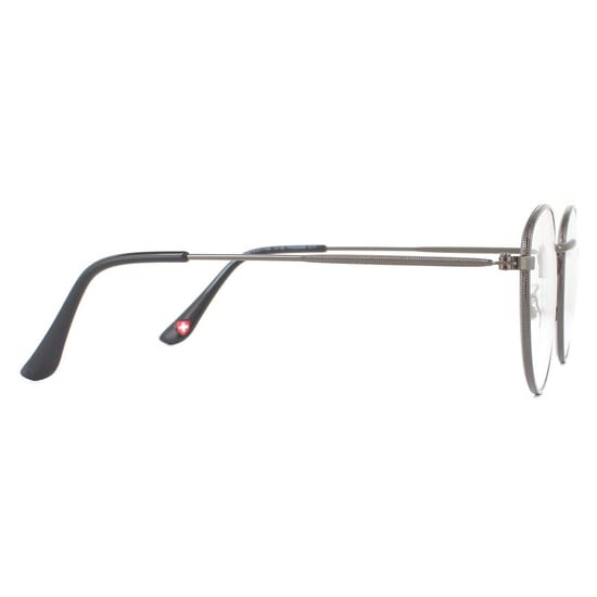 Montana Round Gunmetal Grey Unisex Women Glasses Frames