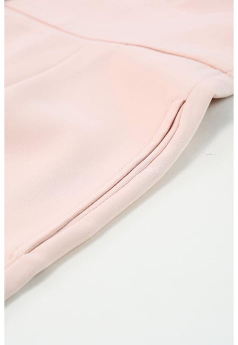 Romper de Mujer Azura Exchange con Escote en V Profundo y Botones en la Cintura Alta en Rosa - Image 6