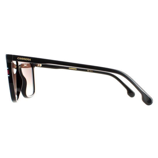 Carrera Square Mens Black/Dark Brown 172/N/S Sunglasses