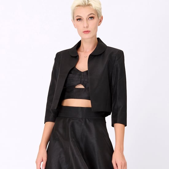 Taffeta Crop Jacket - Image 5