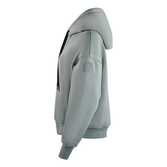 Parajumpers Githa effen haai grijze oversized hoodie - Image 3