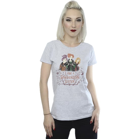 Disney Womens/Ladies Hocus Pocus Sanderson Sister Cotton T-Shirt (Sports Grey)