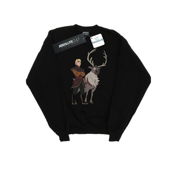 Disney Boys Frozen 2 Sven And Kristoff Sweatshirt (Black)