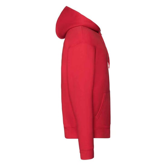 Fruit of the Loom Unisex Adult Premium Full Zip Hoodie (Red) - Image 3
