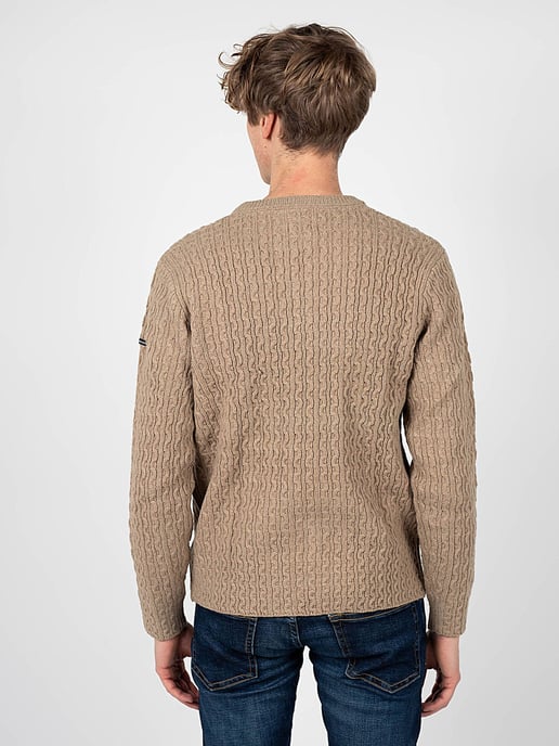 Pepe Jeans Suéter New Jules del hombre beige, beige - Image 4