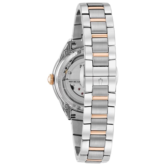 Bulova New Automatic Women's Multicolour Watch 98P170 - Image 2