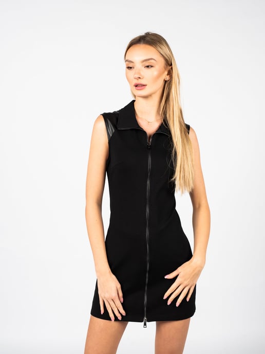 La Haine Inside Us Vestido LW600 de mujer negro - Image 3